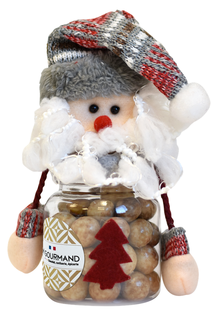 Pot Noël crousti-choc assortis 100g x 10