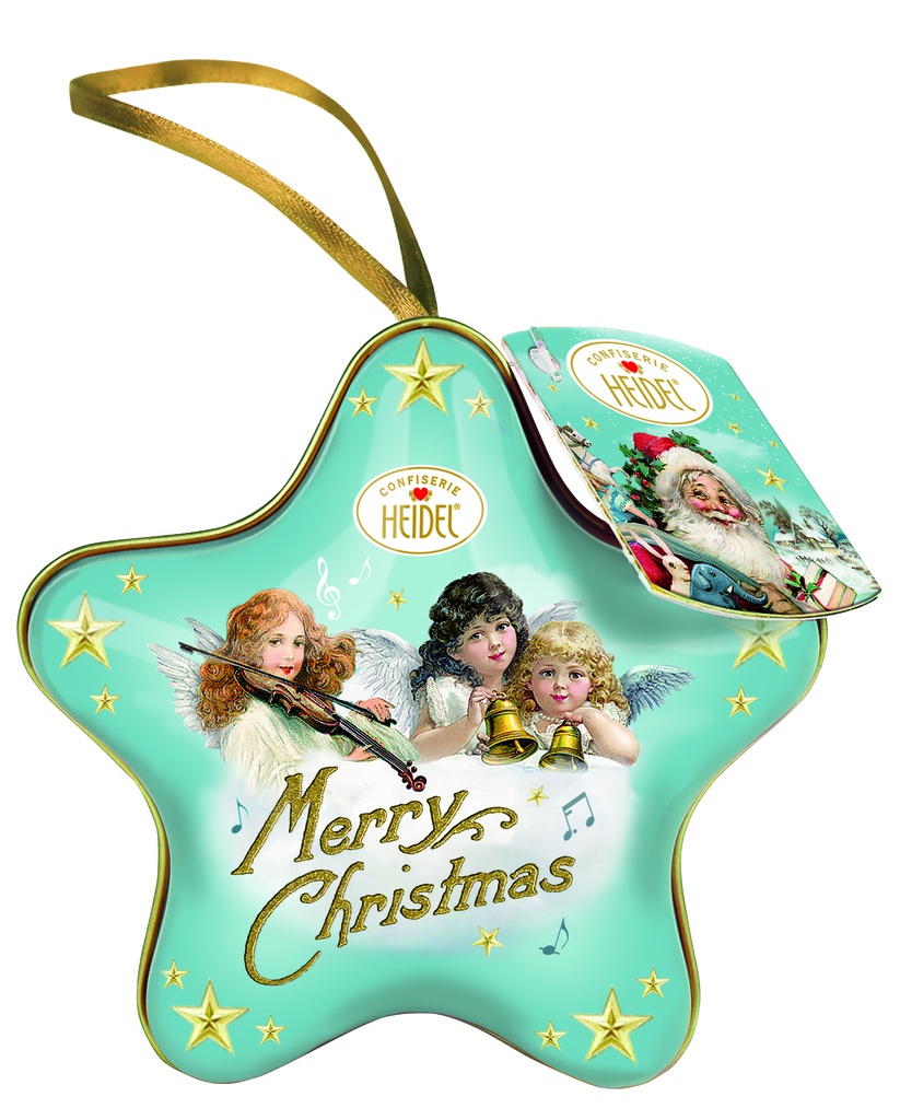 Décoration métal Sapin &quot;Nostalgie des Anges&quot; 43g x 10