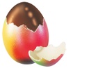 Oeuf Rainbow 50g display de 18