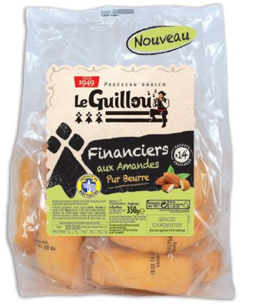 Financier aux amandes PB 350g X6
