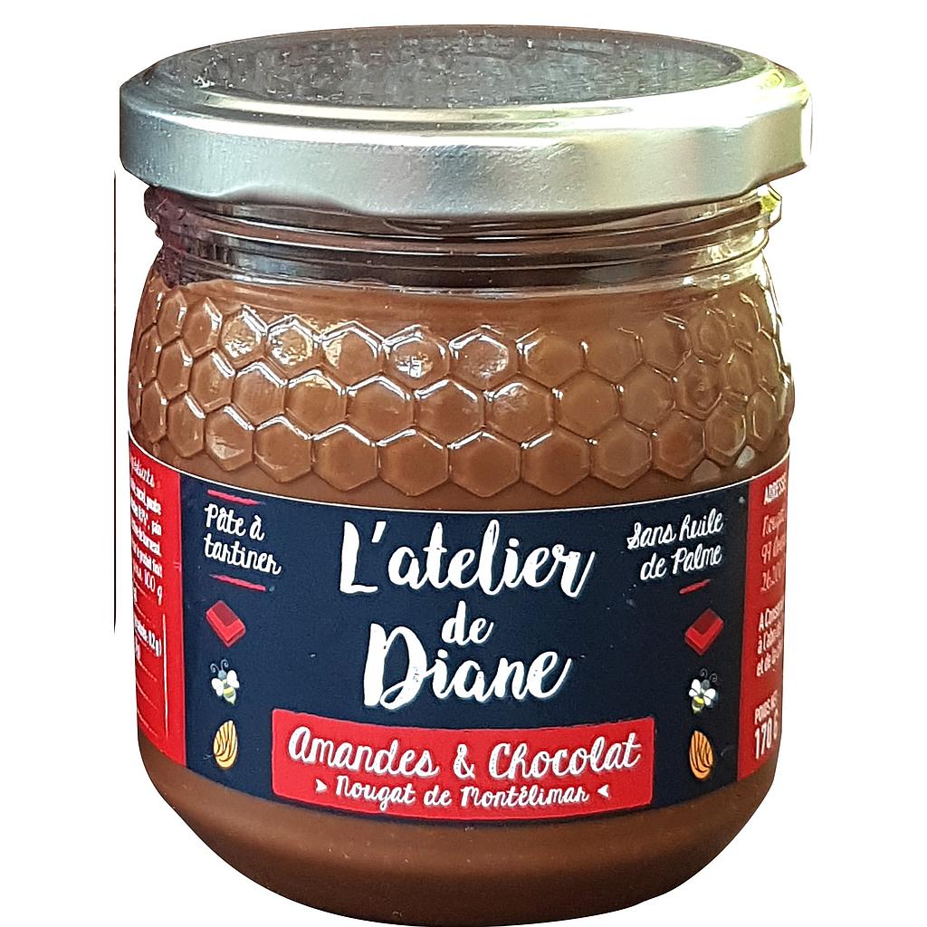 Pâte a tartiner Amande et Chocolat 170g x 6