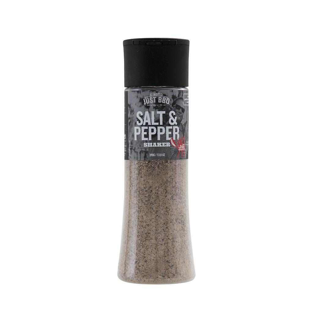 Shaker salt and pepper 390g x 6