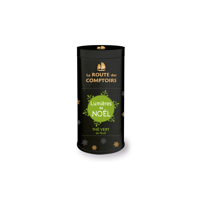 Boite métal laquée Thé vert Lumières 100g x 6