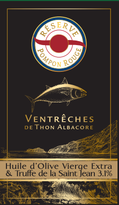 Ventrêche de thon Huile d'olive et Truffe 115g x 8