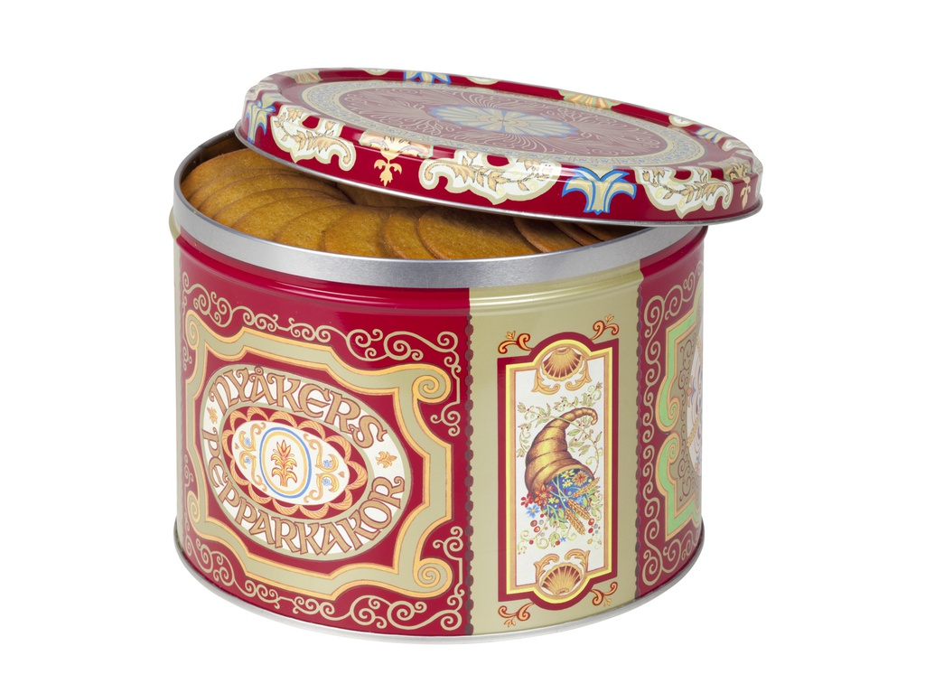 Gingersnaps in big red tin 900g x 8