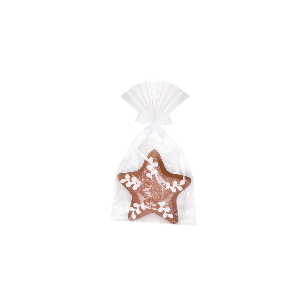 Etoiles pain d'épices décorées 25g x 20