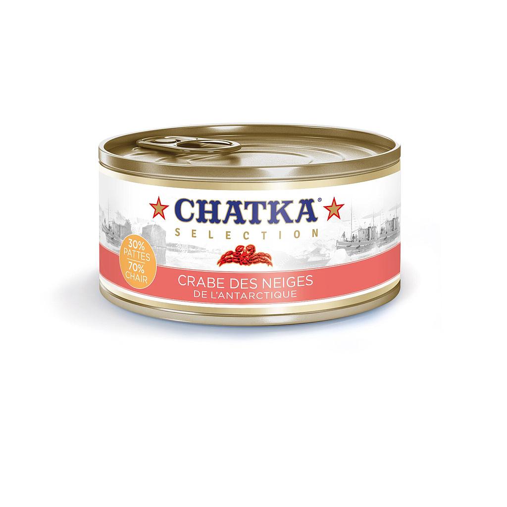 Boite Crabe des Neiges de l'Antarctique 30/70% chair 110g x 6