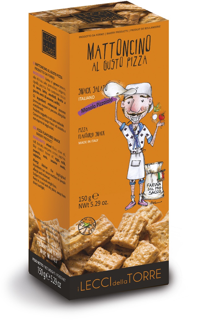 Manolo Pizzaiolo snack 150g x12