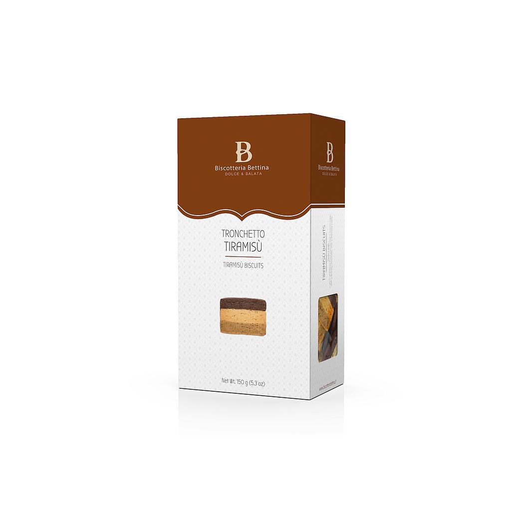 Biscuits sucrés Tronchetto Tiramisu 150g x8