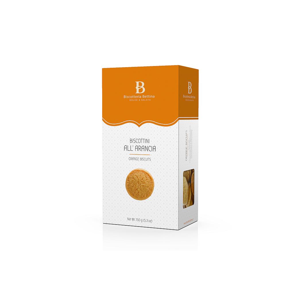 Biscuits sucrés Orange 150g x 8