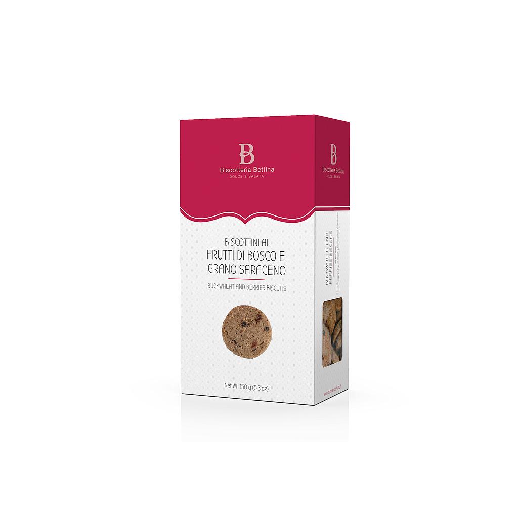 Biscuits Fruits des bois et sarrasin 150g x 8
