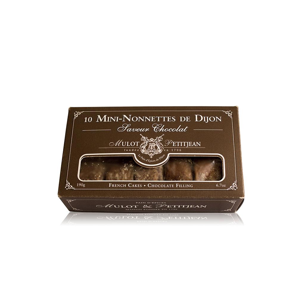 10 Mini Nonettes au chocolat 190g x 10