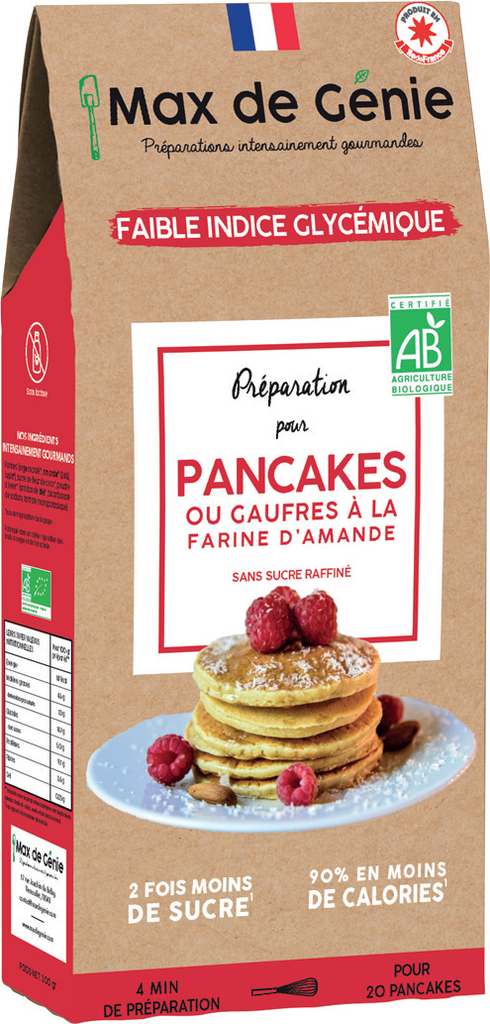 Prépa pour pancake bio 300g x 8