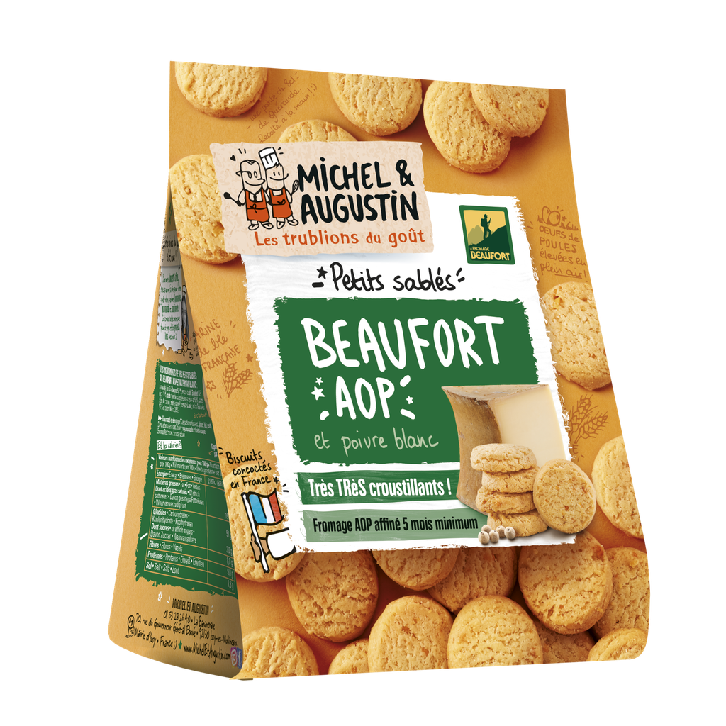 Sablés salés au Beaufort 100g x 9