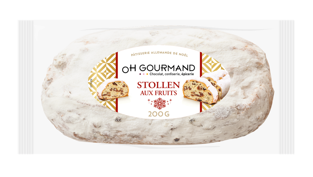 Stollen aux fruits 200g x 20