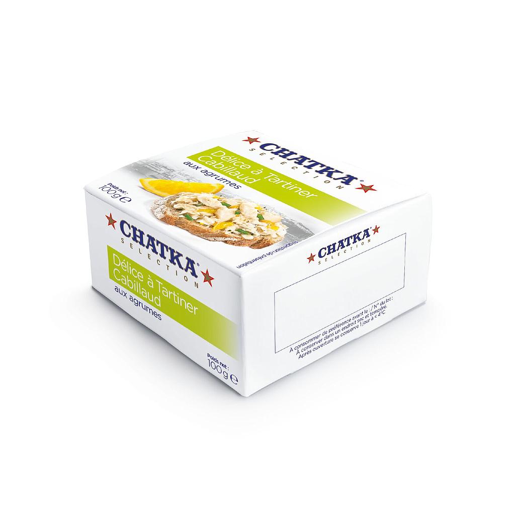 Cabillaud aux agrumes 100g x 12
