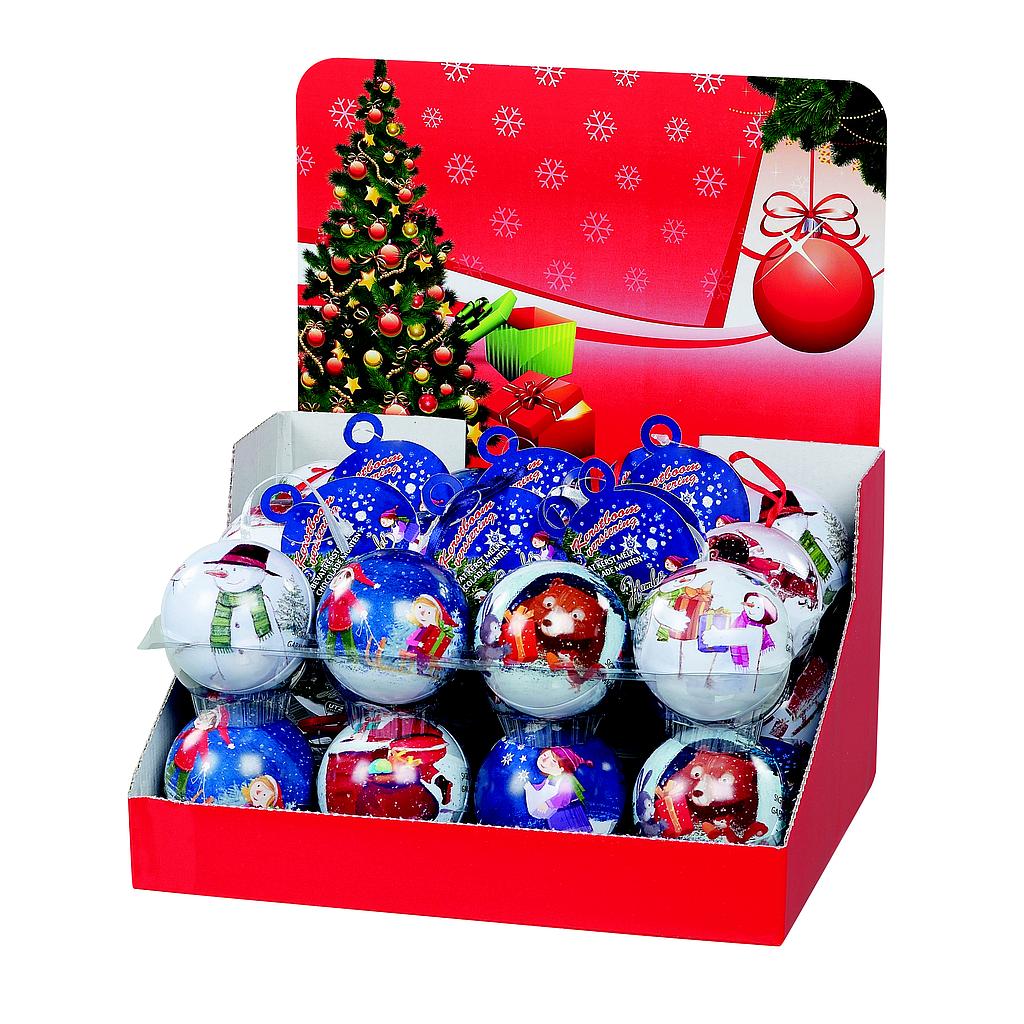 Boules de Noël en métal 36g pres de 24