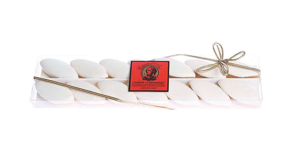 *Réglette cristal 14 calissons nature 190g x 24