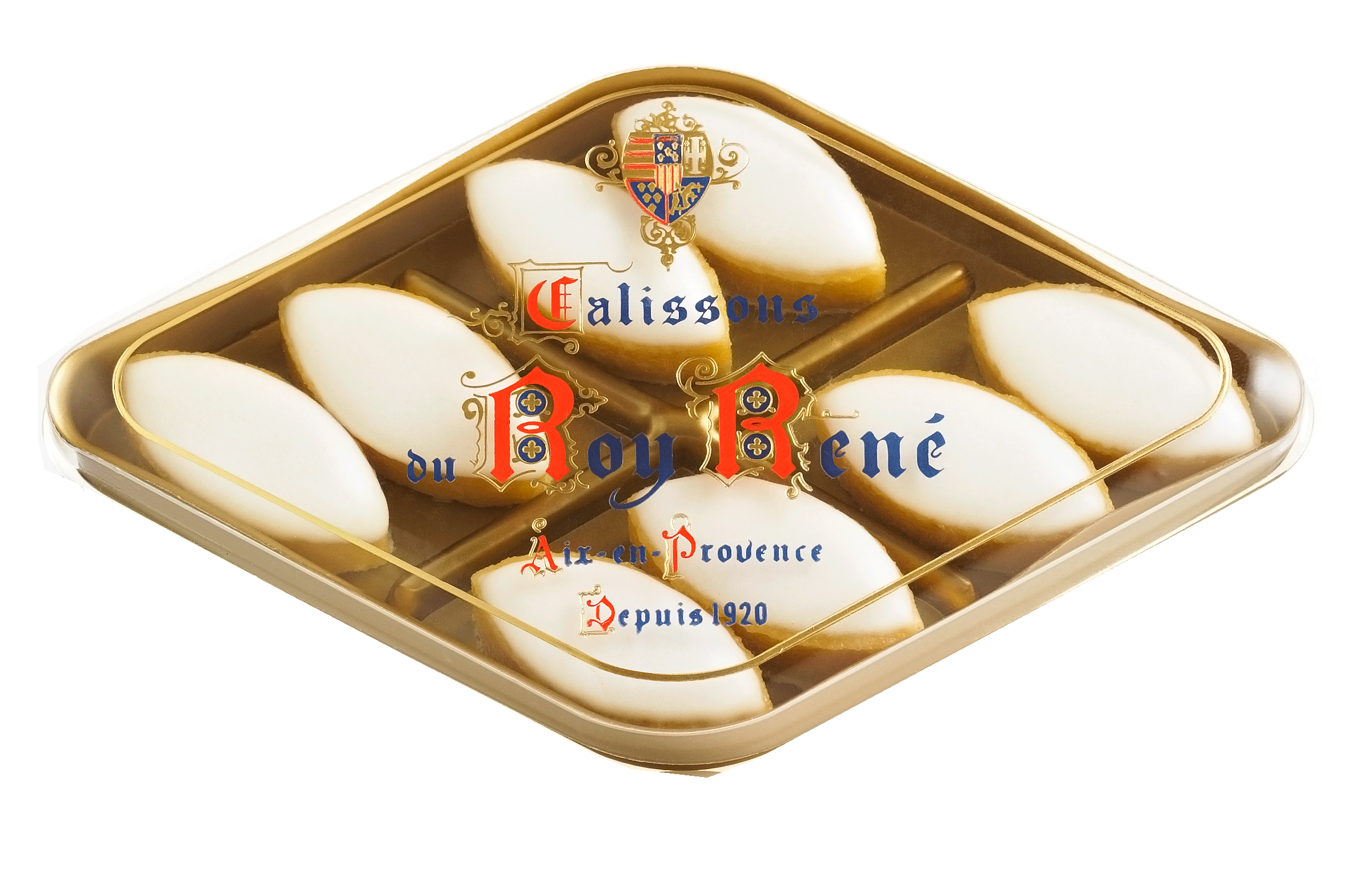 Boite de 8 petits calissons  50g x 24