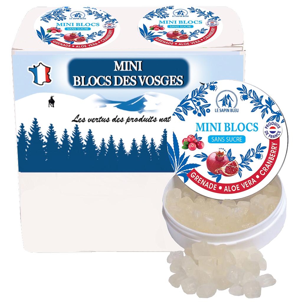 *Boite mini blocs grenade aloe vera 35g x 12