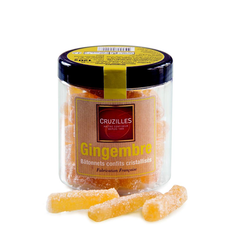 Bonbonnière bâtonnets de gingembre 120g x 8