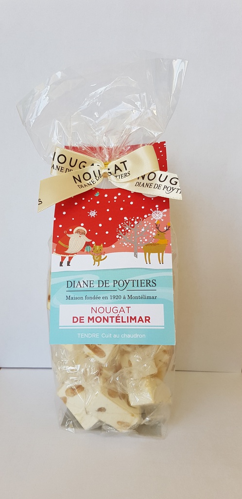 Sachet nougat décor Noël 150g x 18