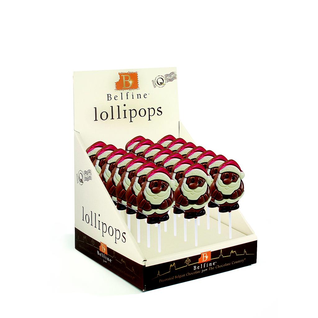 Sucettes Père Noël bonnet 35g x21