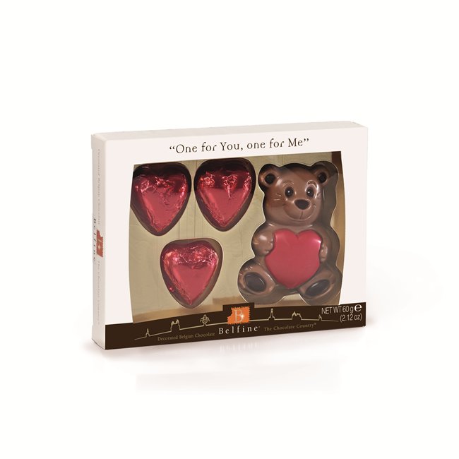Boite Ourson d'amour Roméo 60g x 9