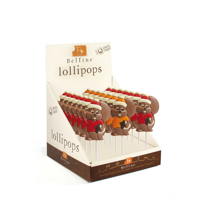 Sucettes Tobby l'écureuil 30g x 21