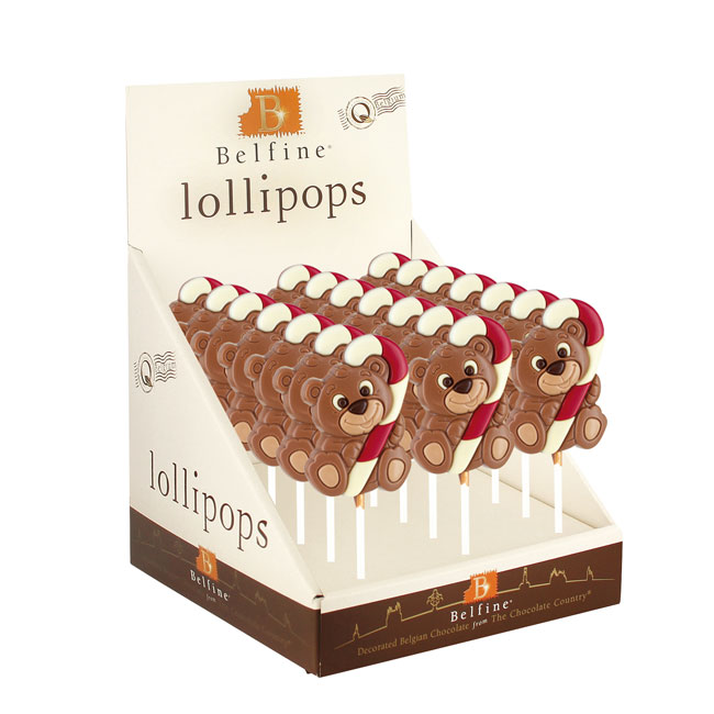 Sucette chocolat Ourson Raphaël 35g x 24