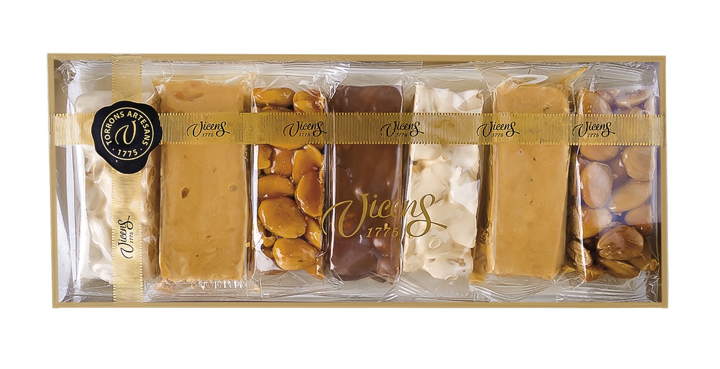 Assortiment dégustation (7 turrons 35g) 245g x 12