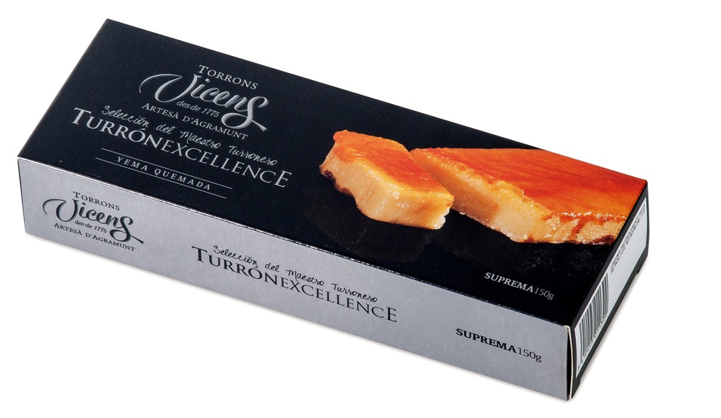 Turron crème brûlée Excellence 150g x 16