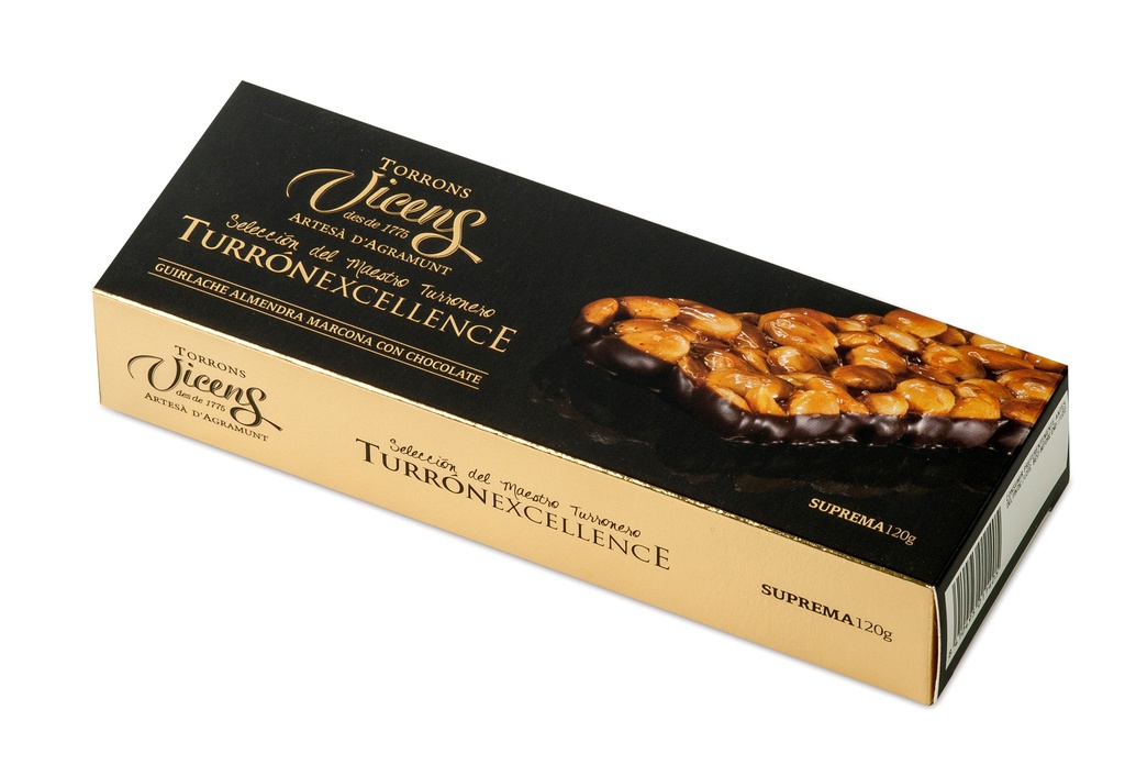 Turron Guirlache amande Excellence 120g x 16
