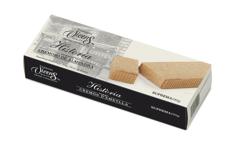 Turron Historia crémeux 150g x16