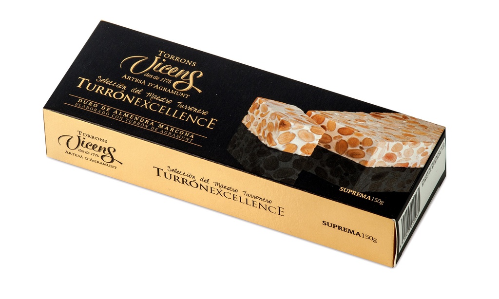 Turron dur amande Excellence 150g x 16