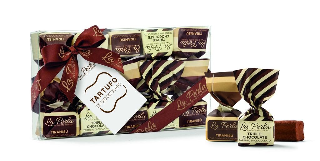 Coffret truffes triple choc /tiramisu 150g x 12