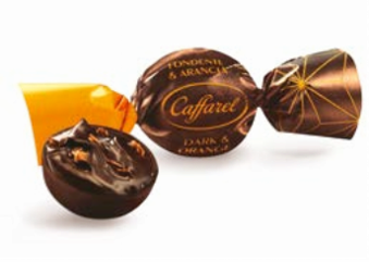 Chocolat noir orange env13.55g vrac 1kg x 1