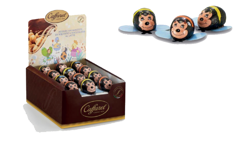 Moulage Abeille choc lait 10g disp x36