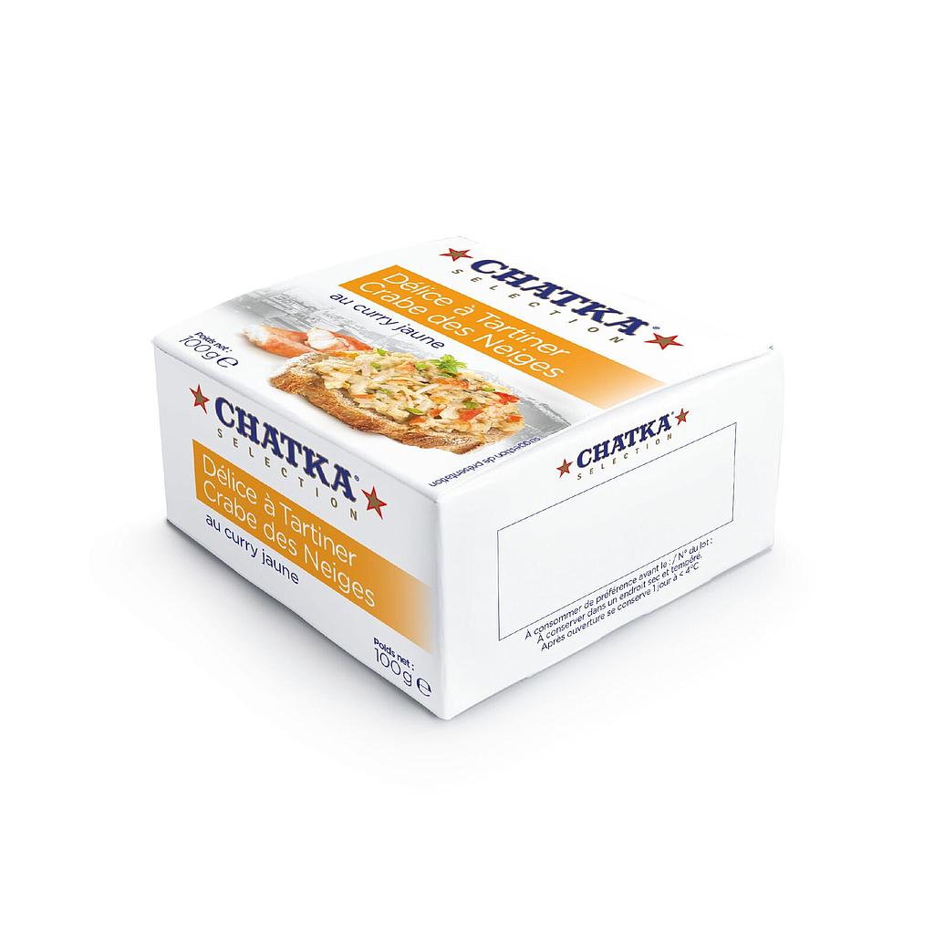 Crabe des Neiges au curry 100g x 12
