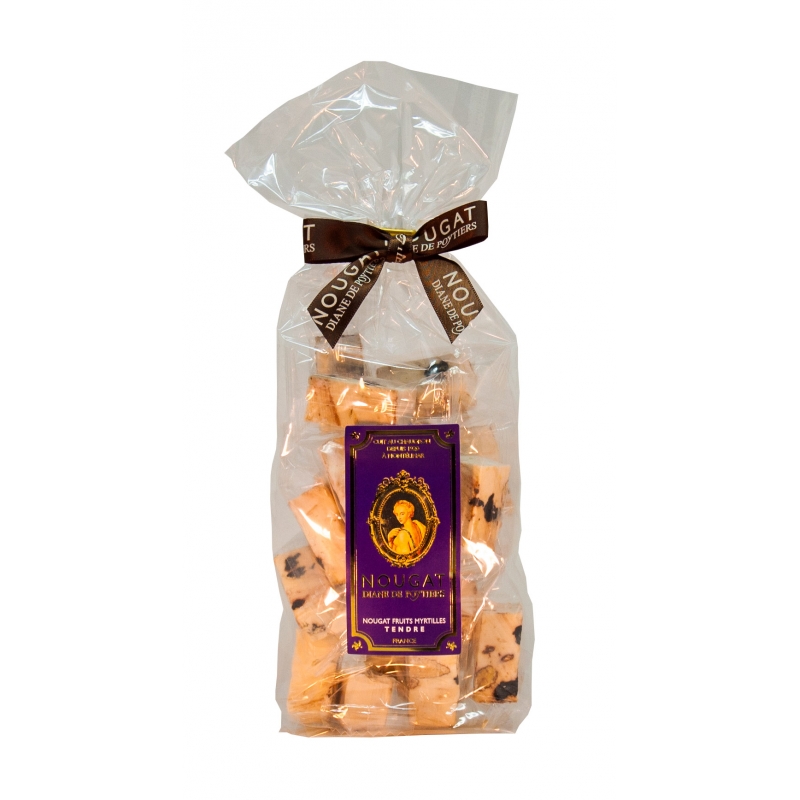 Sachet papillotes Nougat Myrtille 150g x 16