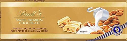 Lindt Gold blanc amandes tab 300g x 10