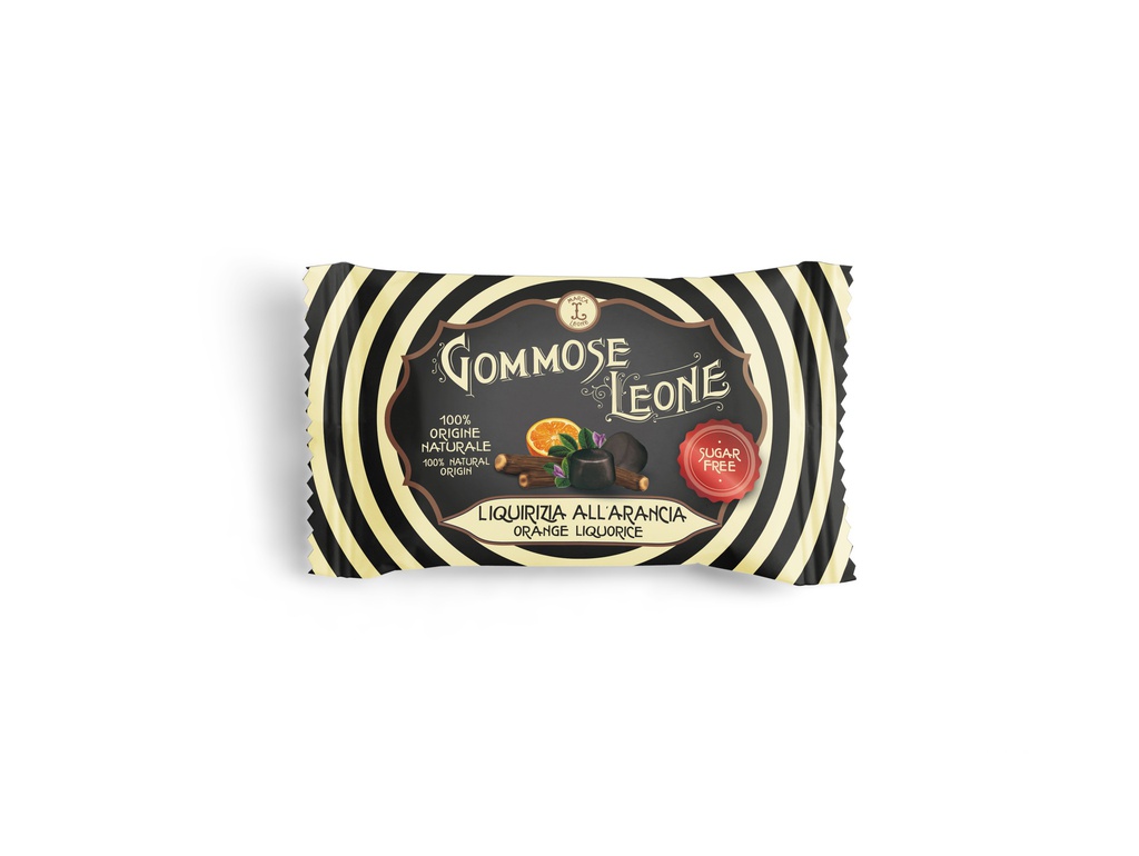 *Sachet Gomme Orange réglisse  35g x 18