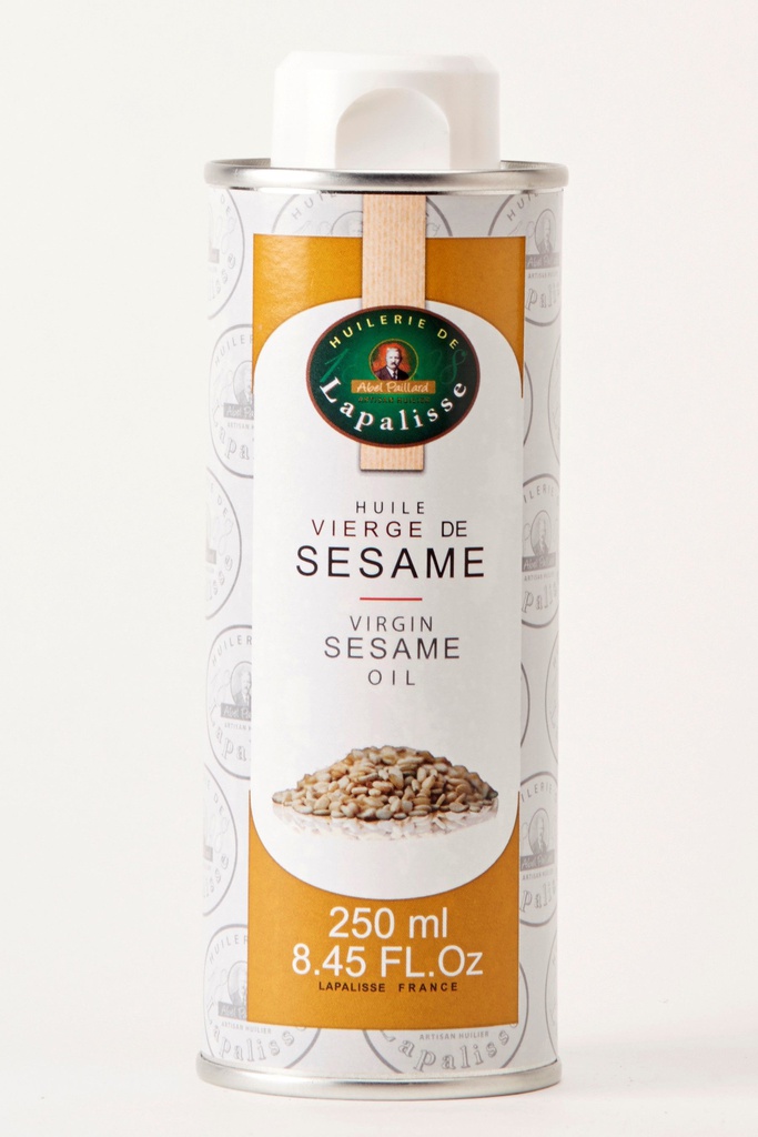 Huile vierge de sésame bidon 25 cl x 6