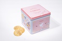 Boite métal à bonheur sablés aux pépites de chocolat 300g X12