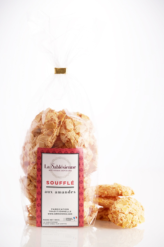 Sachet  SOUFFLES aux amandes 100g X15