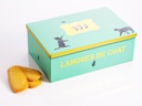 Boite métal Langues de chat 160g x 8