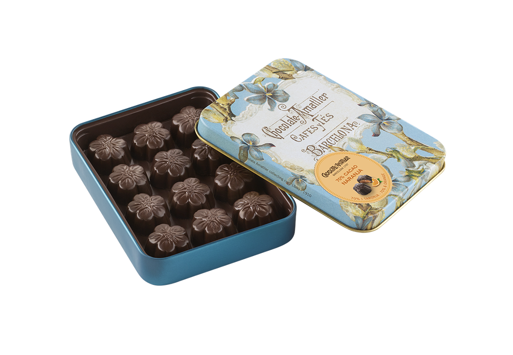 *Boite cadeau Fleur à l'orange 72g x 5