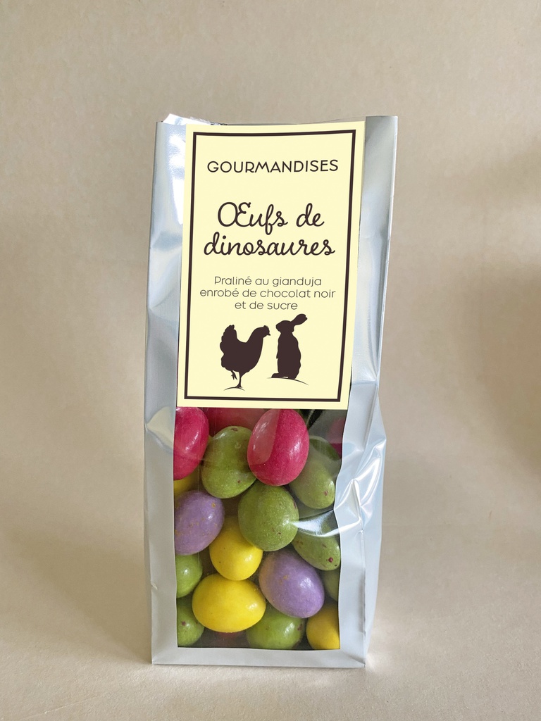 Sachet œuf feuilletés multicolores 150gx16