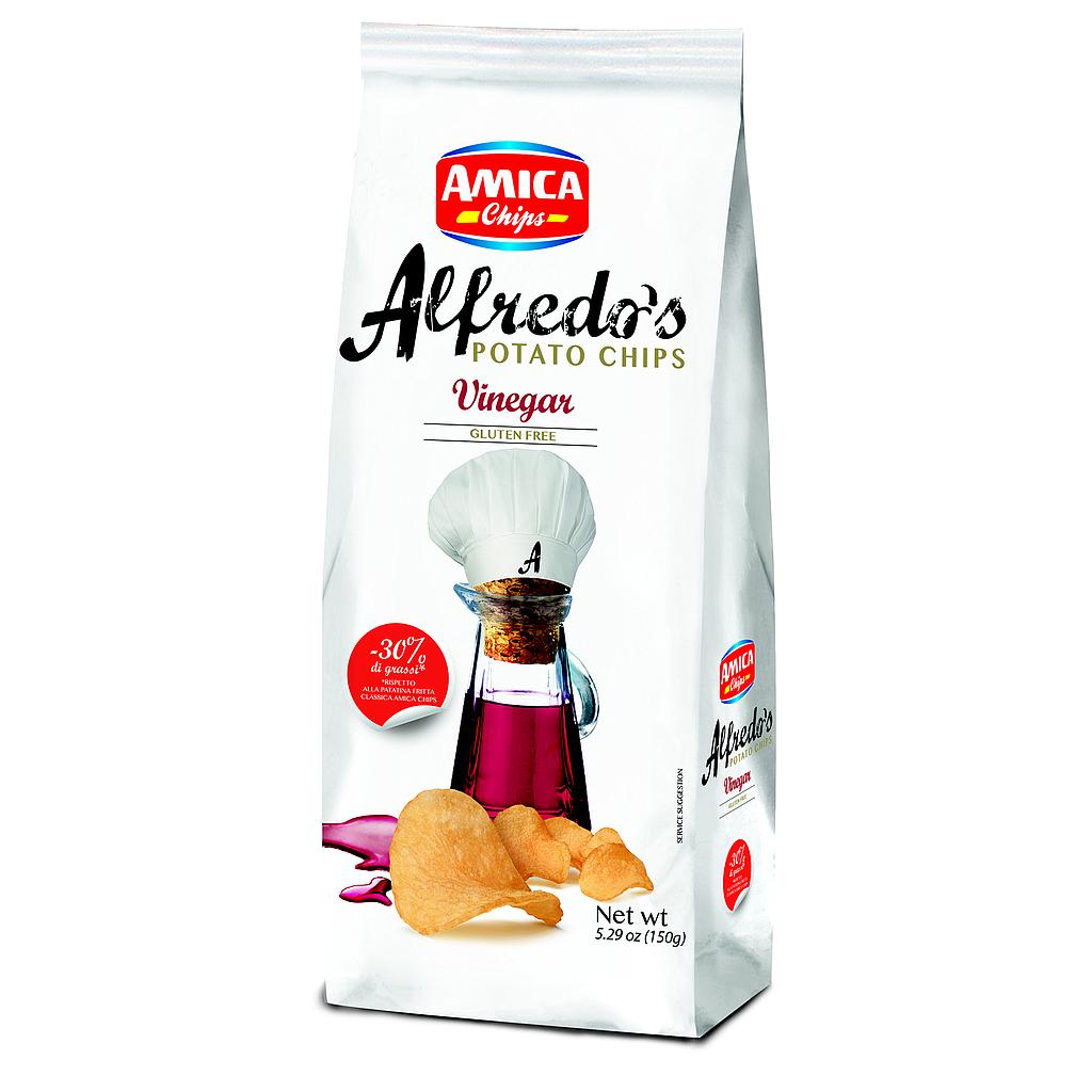 Chips Vinaigre Alfredo's 150g x 15