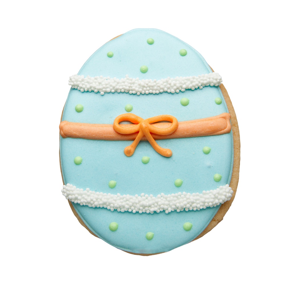 Oeuf décoré en biscuit 45g x 10